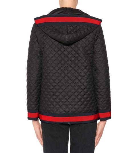 women gucci blazer|Gucci black diamond quilted coat.